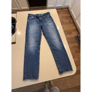 AG-ED Adriano Goldschmied Women's Ex-Boyfriend Slouchy-slim Jeans, Size 28R